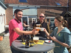 at the impromptu cafe aka someone's house