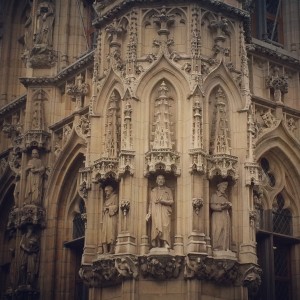 Finer details of the City Hall building. Impressive, yes?