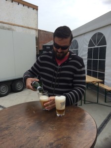 I'm going to blame that pour on the beer... At Boon.