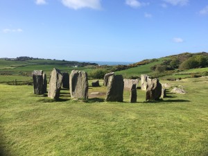 Standing stones. We beat the tour bus of Germans to see this unmolested.