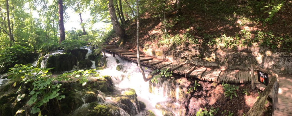 Move over path, more water coming through.