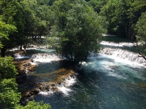 Waterfalls at the NP.