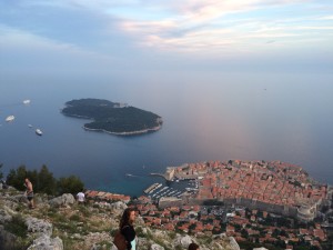 The Old City and Lokrum island.