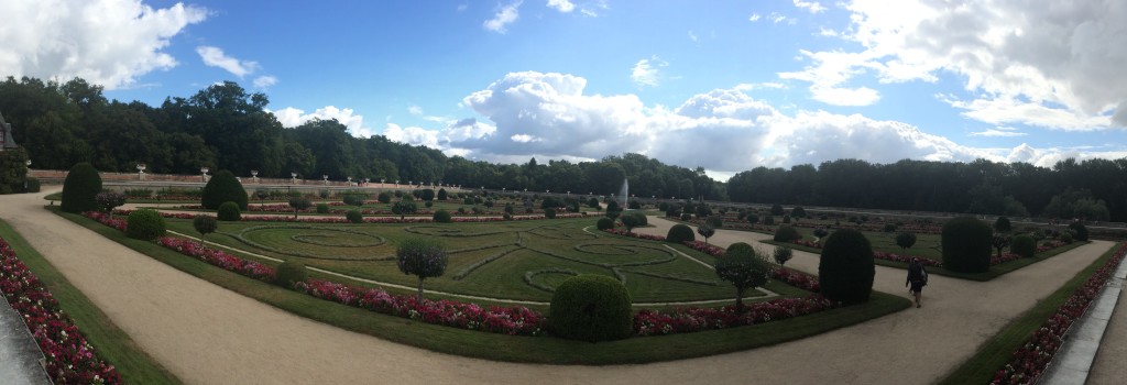 Fancy gardens. Of course.