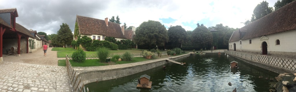 The grounds at Chateau de Chenonceau