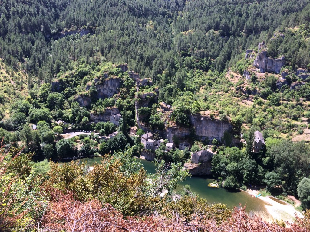 Cute little village in the Gorges du Tarn