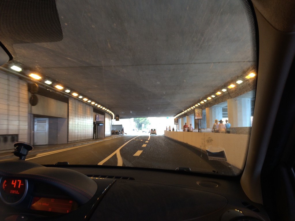 Monaco. Here just to drive the Grand Prix route.