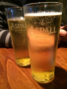 Aspall. On tap! *Happy dance*