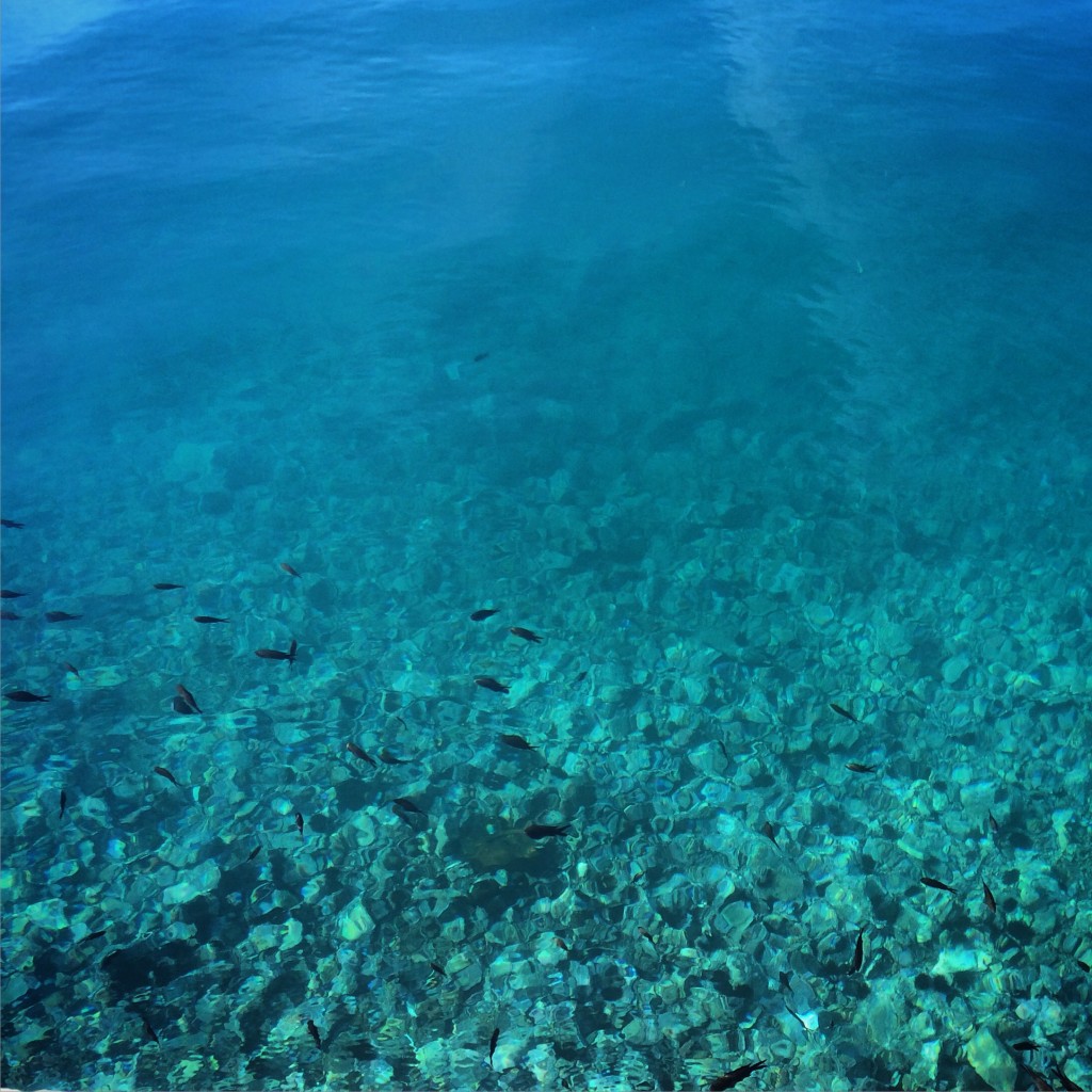 Water at the beach. At every beach.