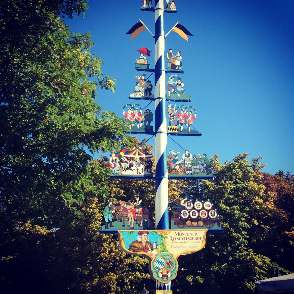 The ubiquitous Maypole.