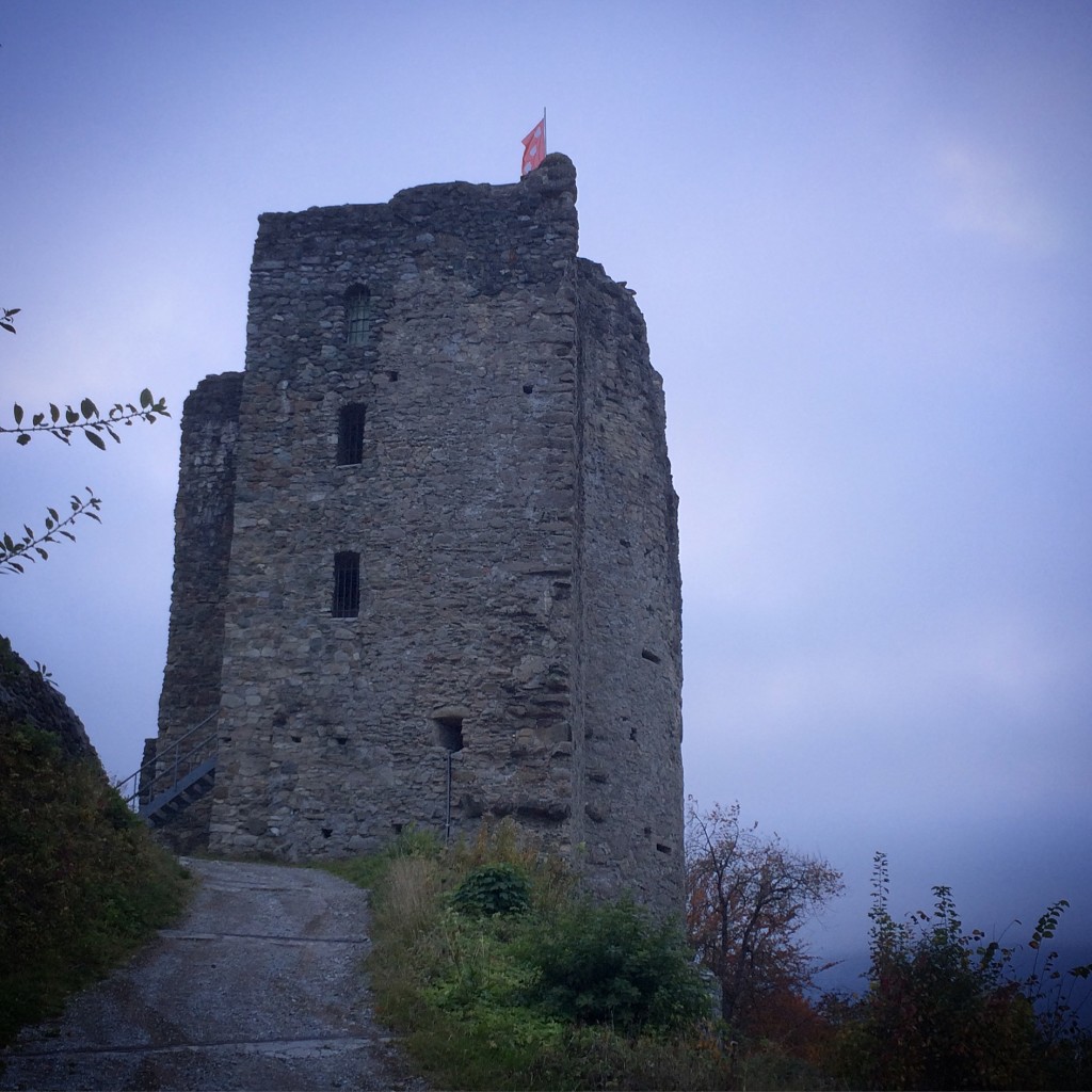 Castle under restoration across the road from our place in Immenstadt