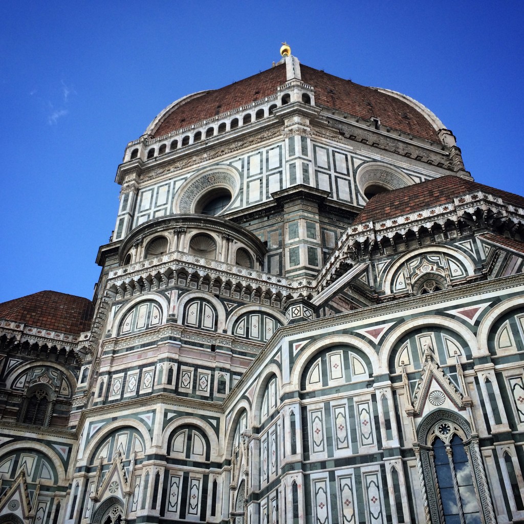 Churches in Florence - particularly stunning.
