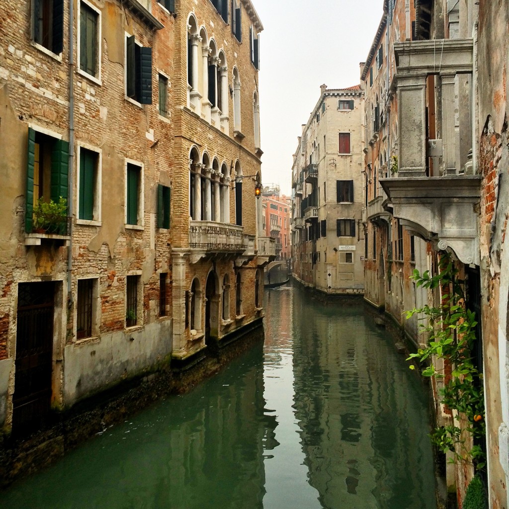 One of the many Venetian canals.