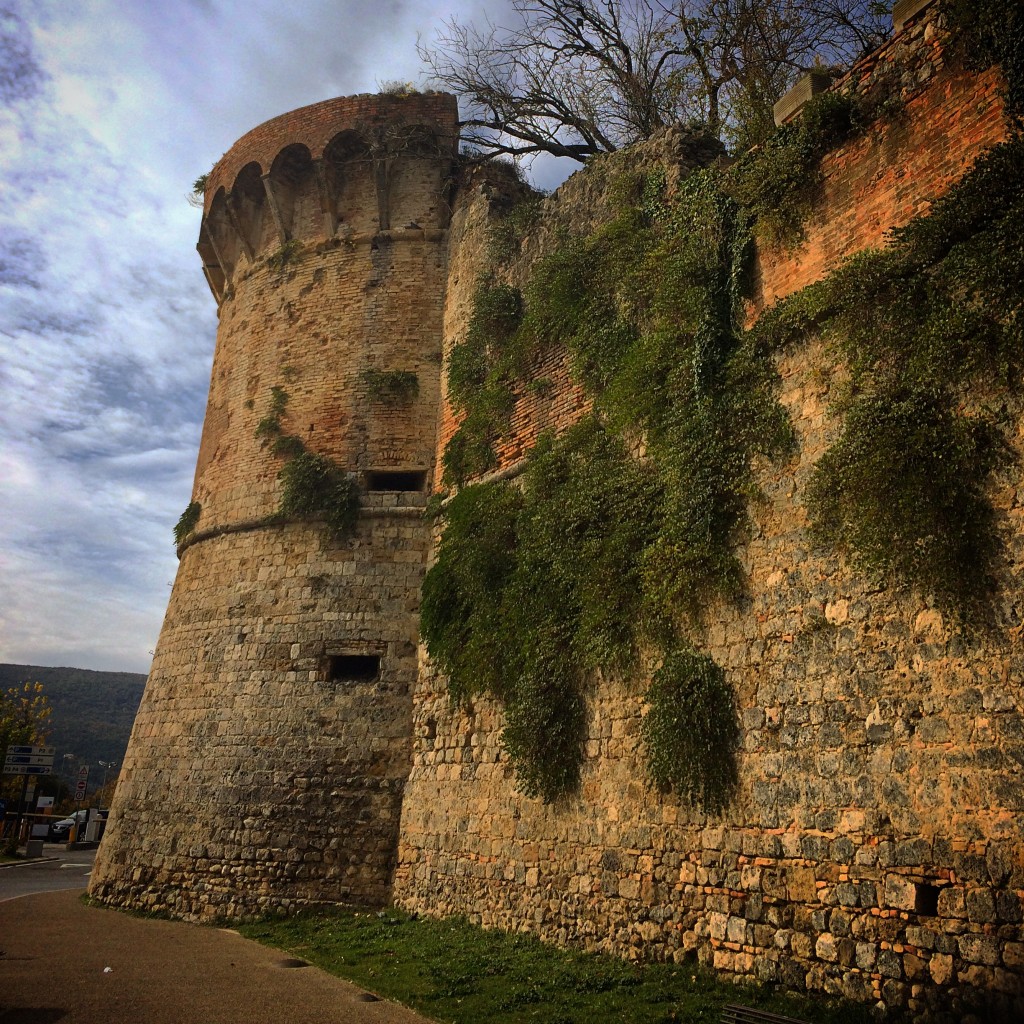 Outside San Gimignano