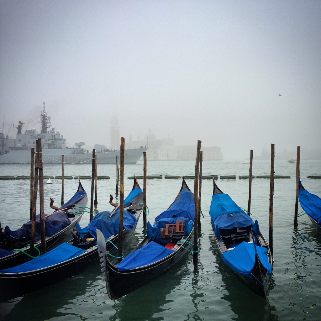 The fog did lift...A bit.